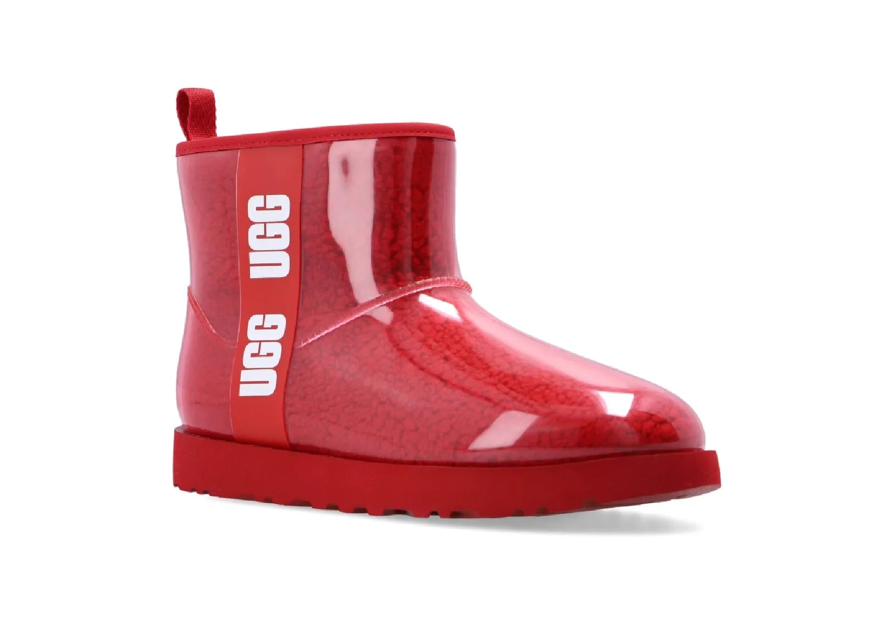 Ugg Classic Clear Mini Boot Samba Red - My Suti