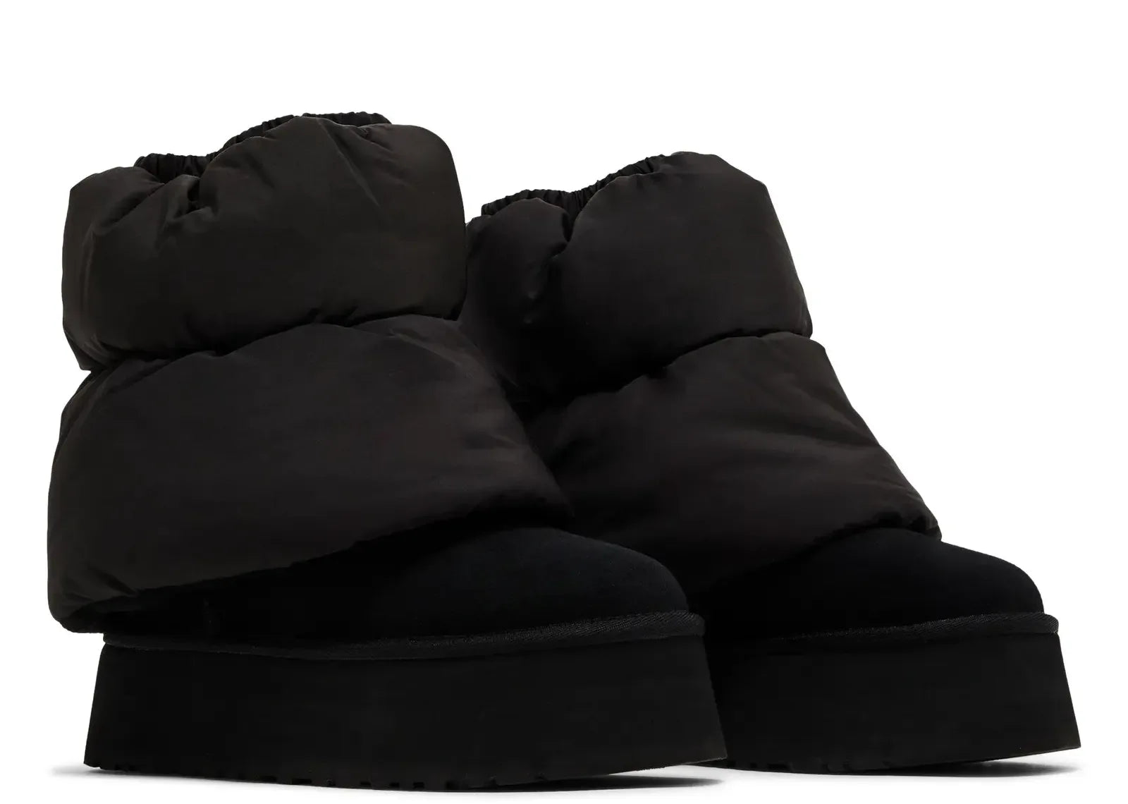 UGG Classic Mini Dipper Puffer Boot Black - My Suti