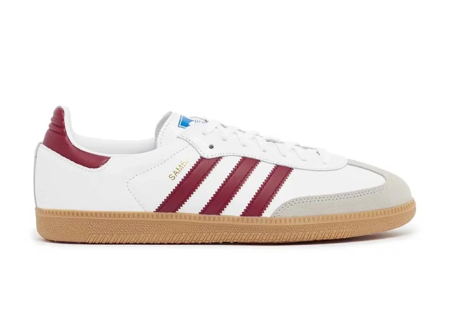 Adidas Samba OG White Burgundy Gum - My Suti
