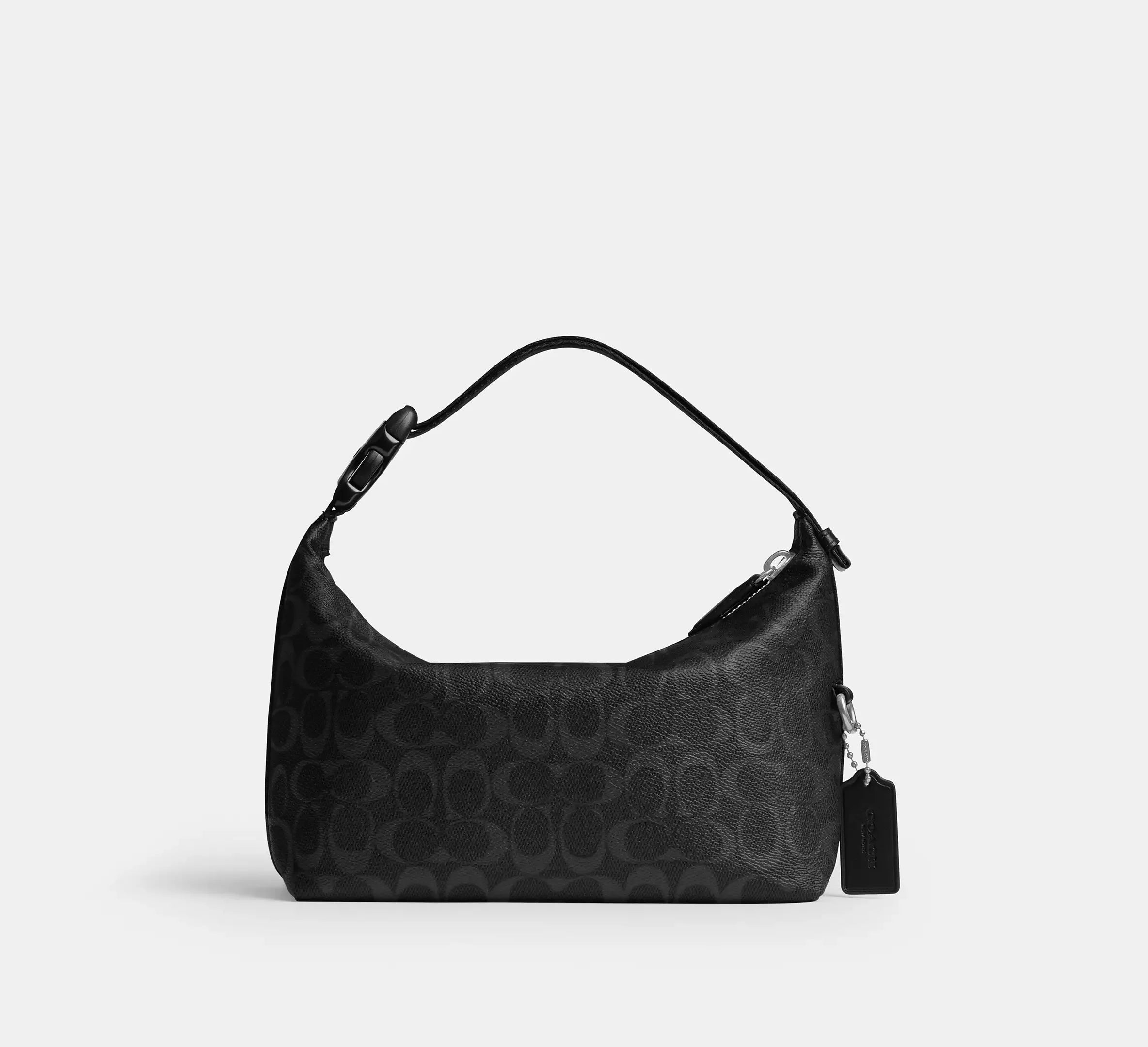 Coach Travel Kit With Speedclip In Signature - Black Signature - My Suti