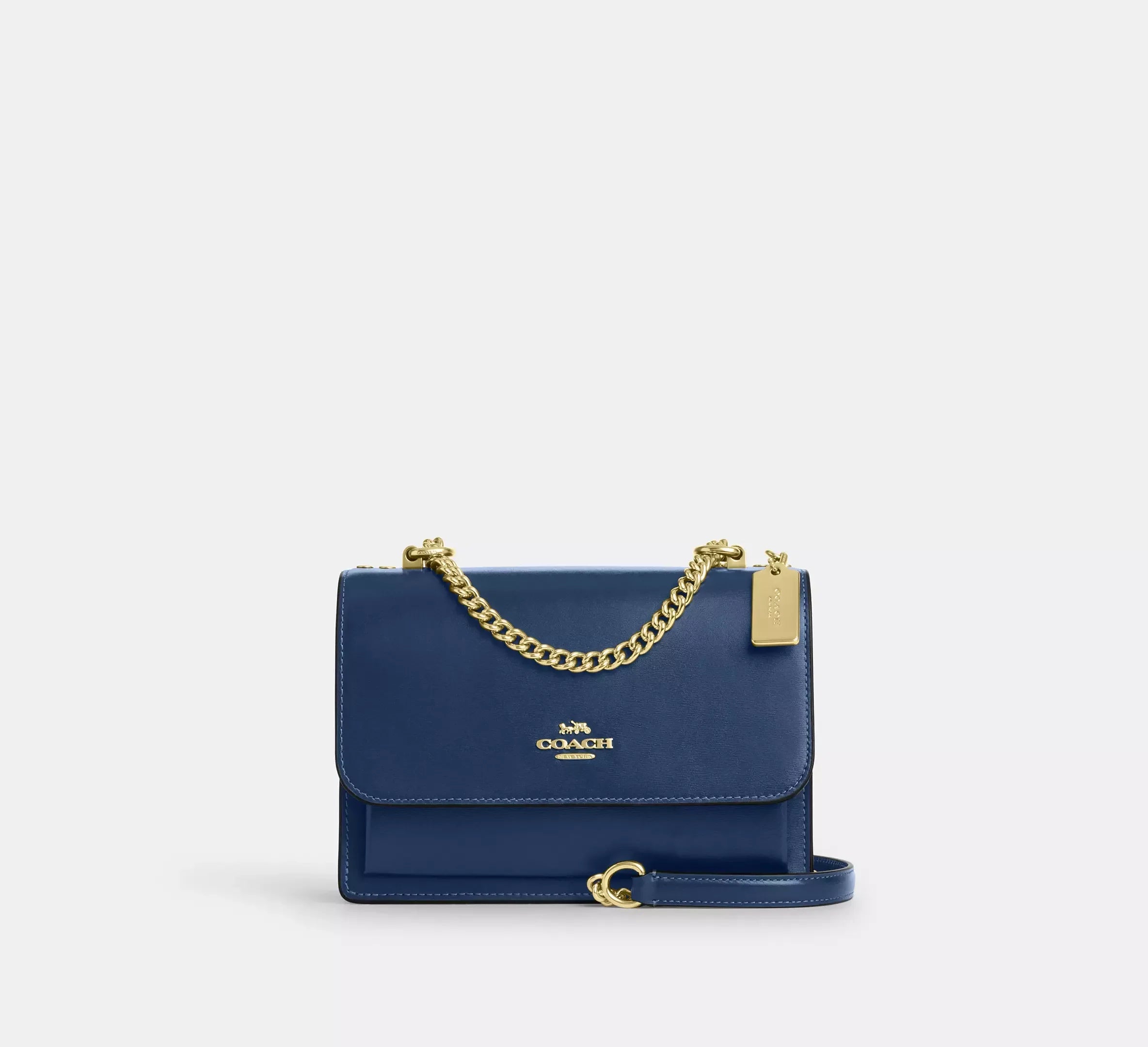 Coach Klare Crossbody Bag - Gold/Deep Blue - My Suti