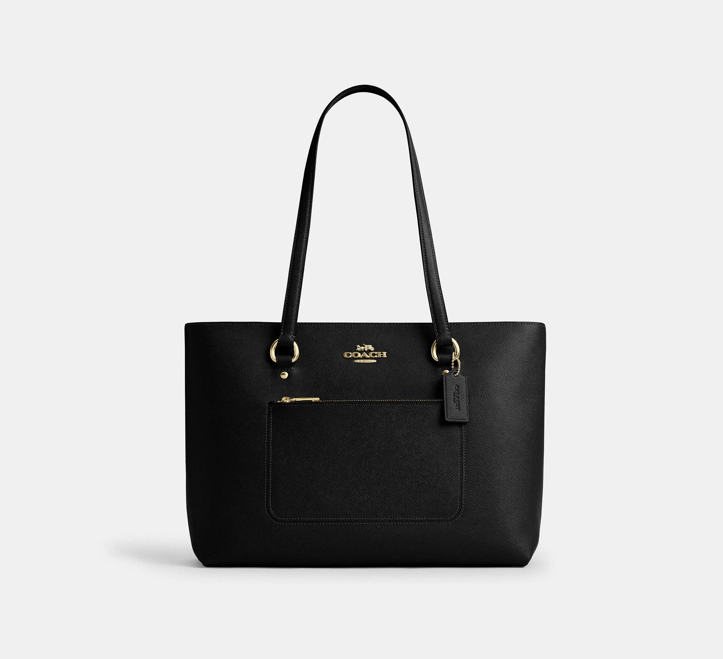 Coach Station Tote Bag - Gold/Black - My Suti