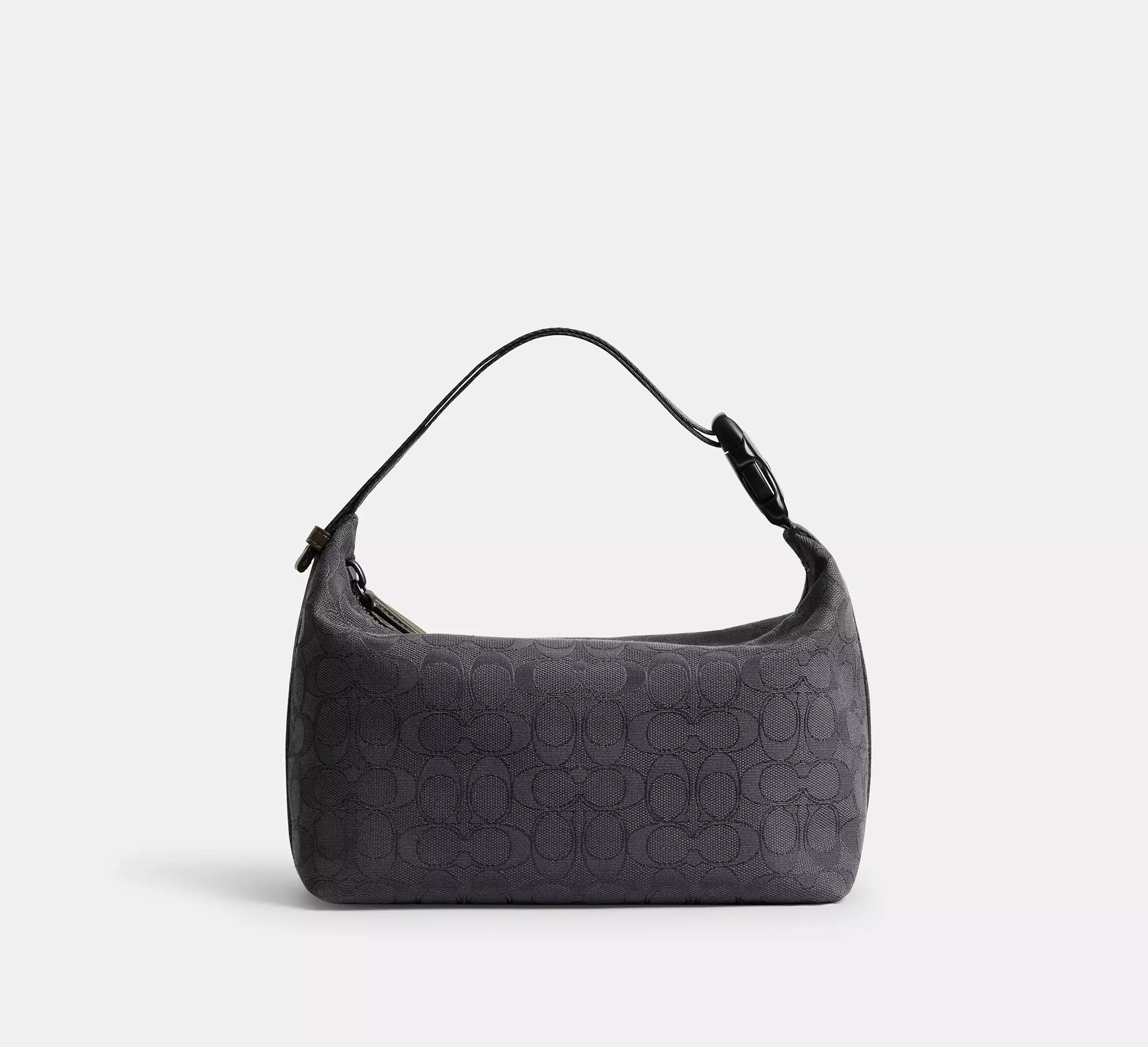 Coach Travel Kit With Speedclip In Signature Jacquard - Jacquard/Black - My Suti