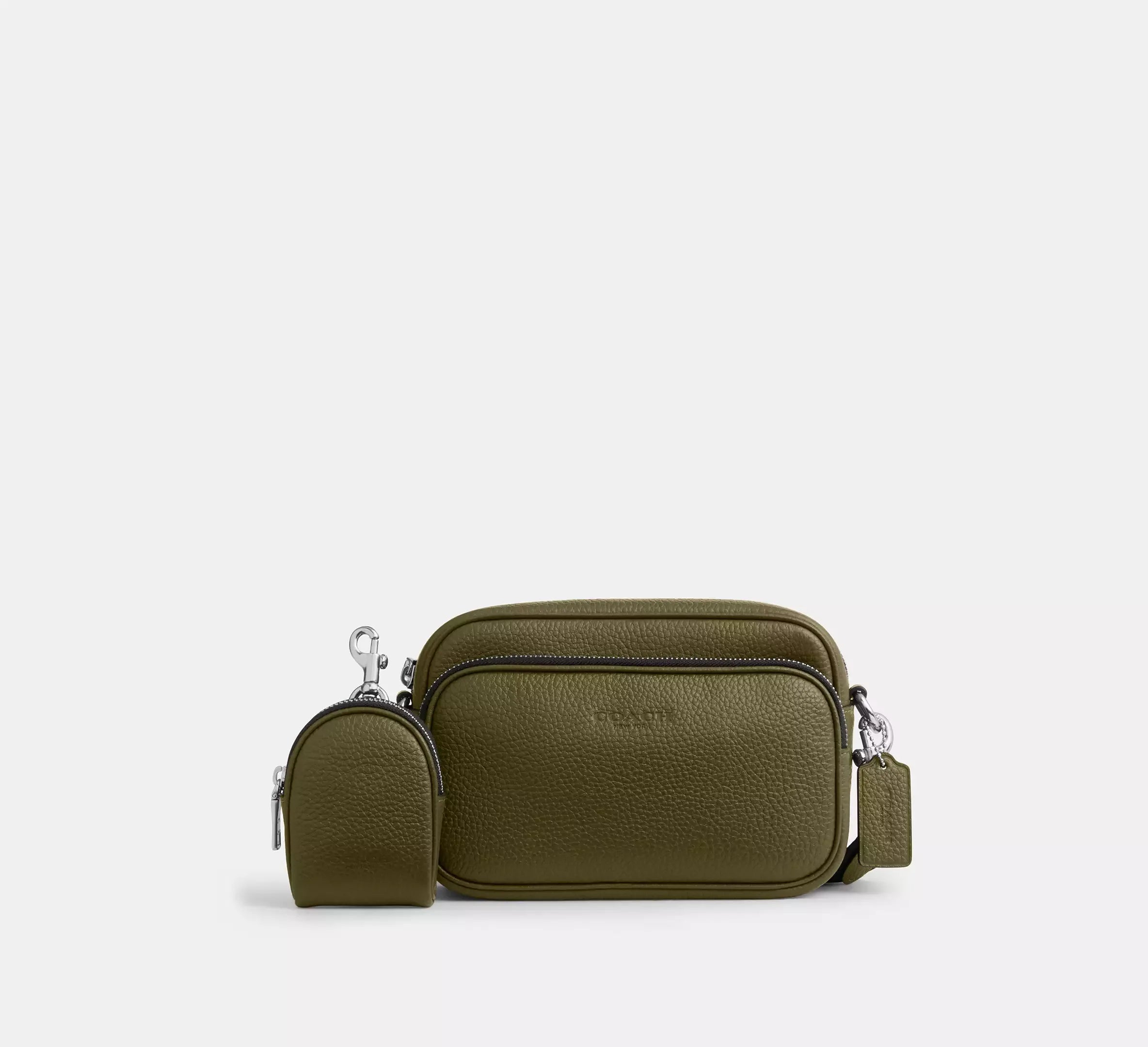 Coach Finlay Crossbody Bag - Silver/Olive - My Suti