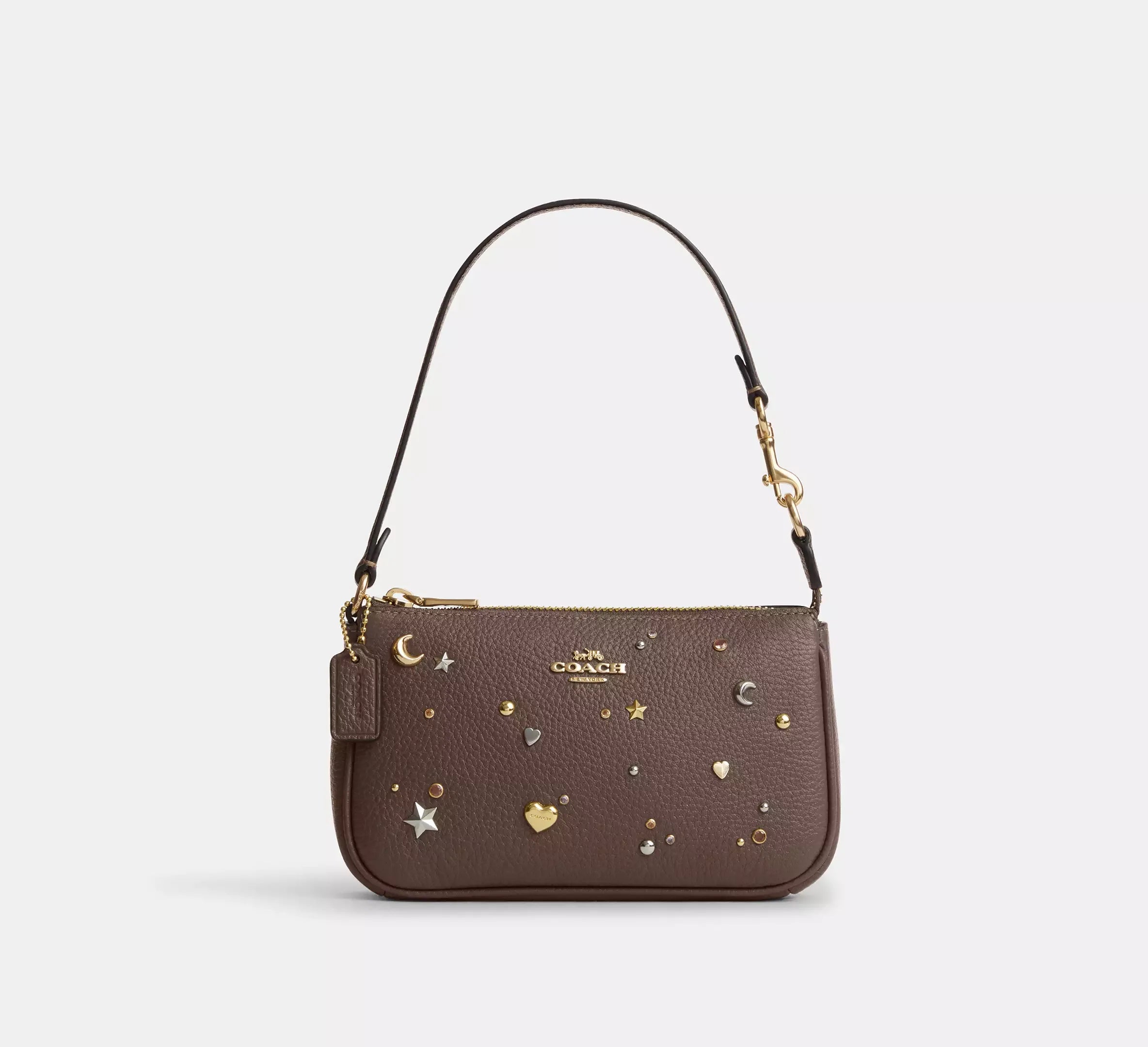 Coach Nolita 19 With Rivets - Gold/Dark Stone Multi - My Suti
