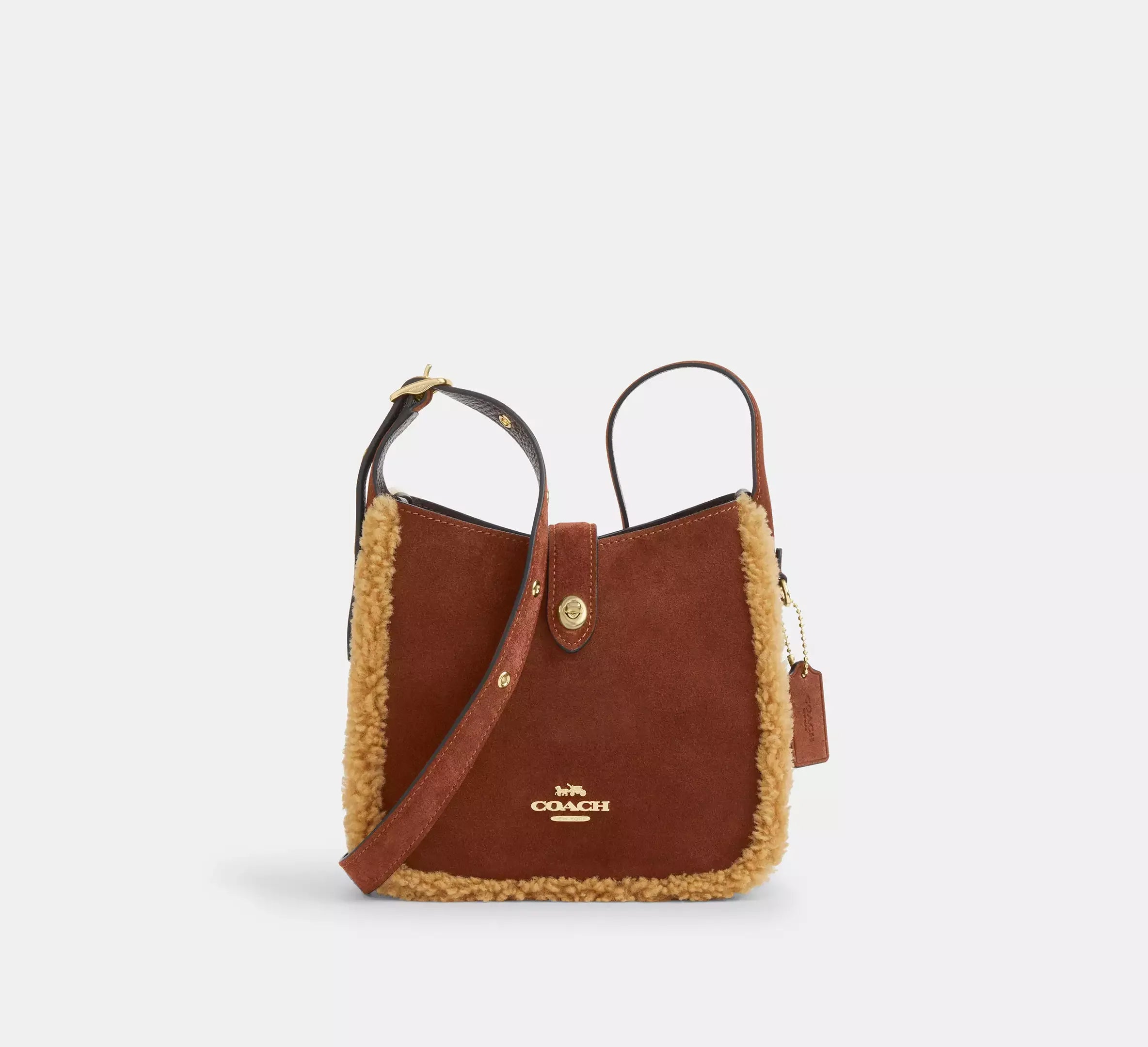 Coach Hadley Mini Crossbody Bag - Im/Vintage Brown Multi - My Suti