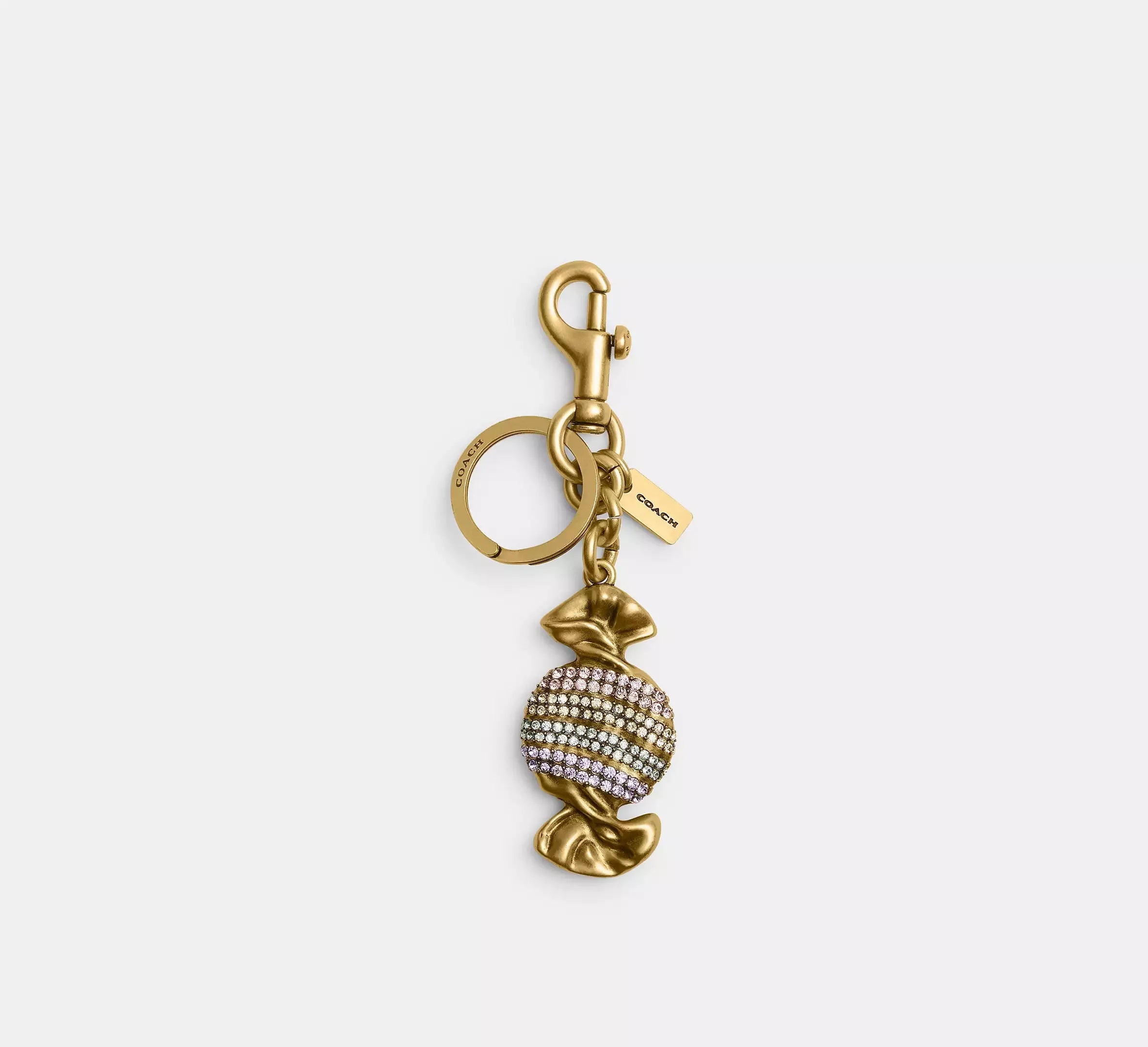 Coach Candy Bag Charm - Brass/Multi - My Suti