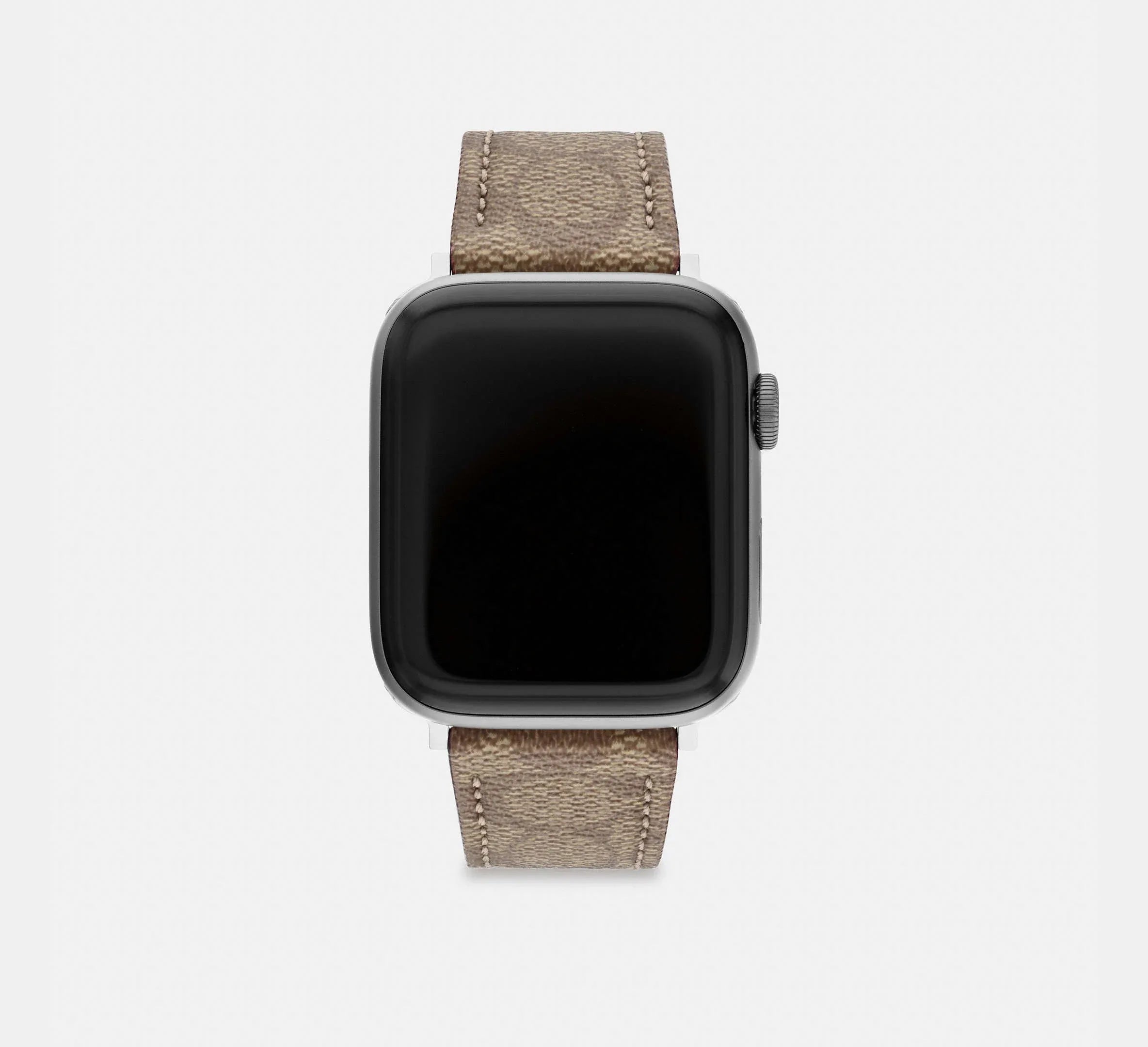 Coach Apple Watch® Strap, 42 Mm And 44 Mm - Khaki - My Suti