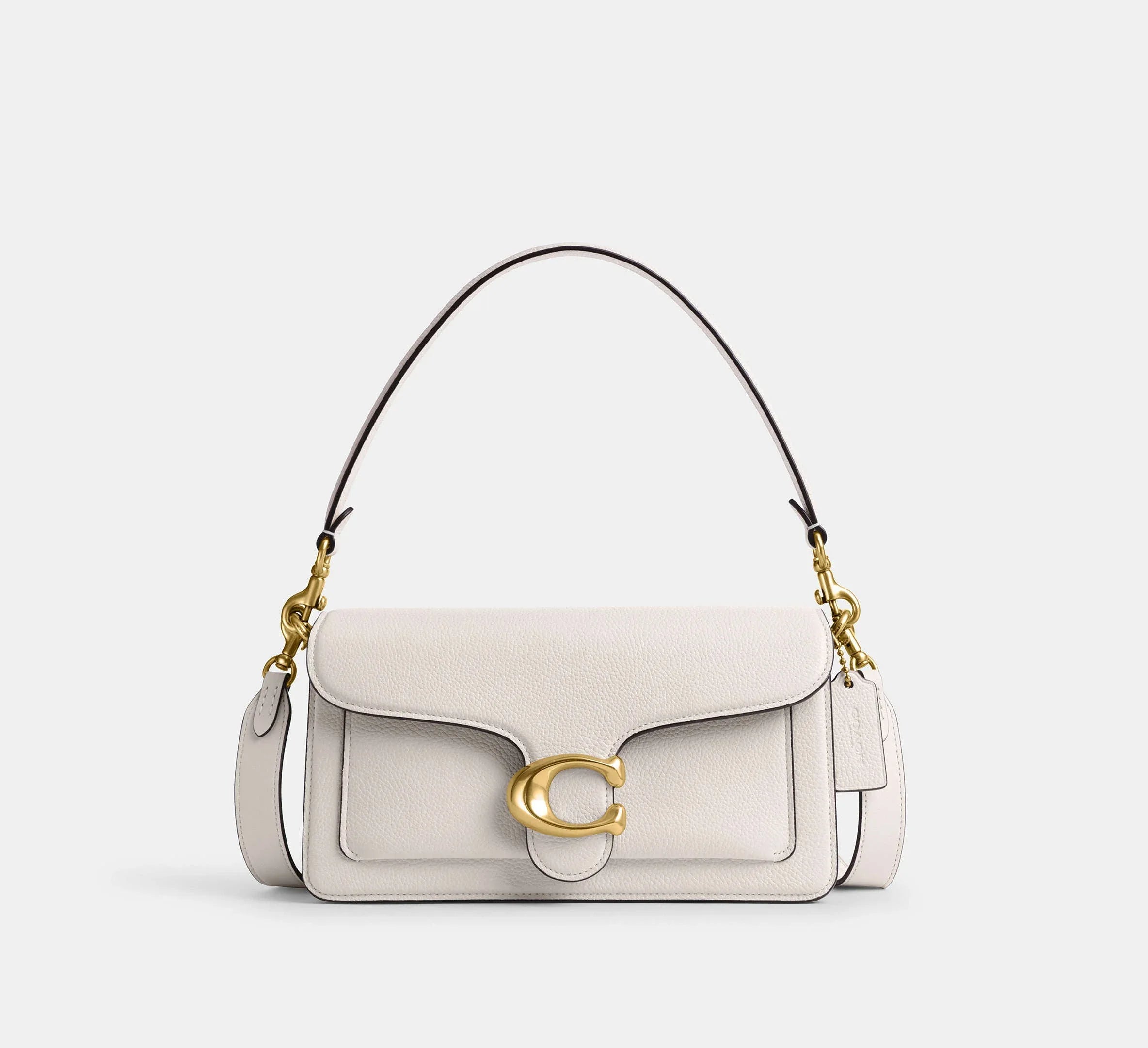 Coach Tabby Shoulder Bag 26 - Brass/Chalk - My Suti