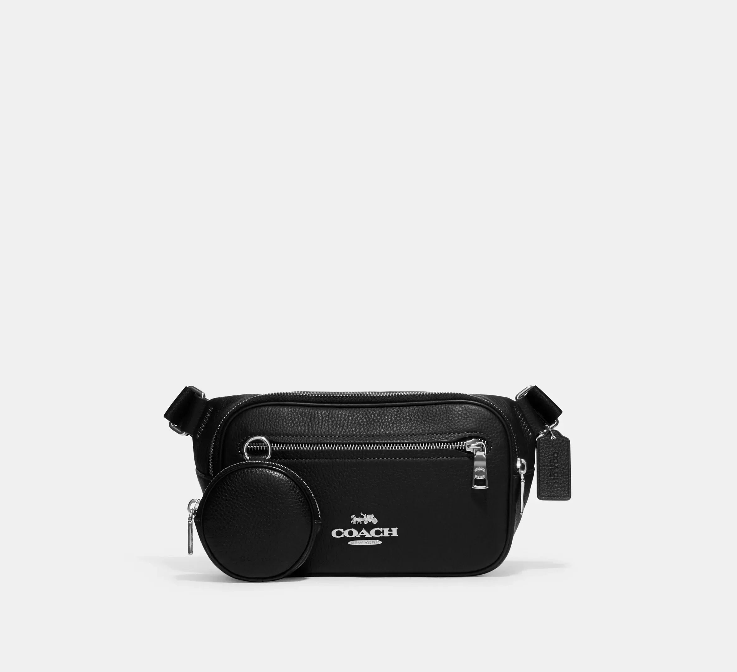 Coach Elias Belt Bag - Silver/Black - My Suti