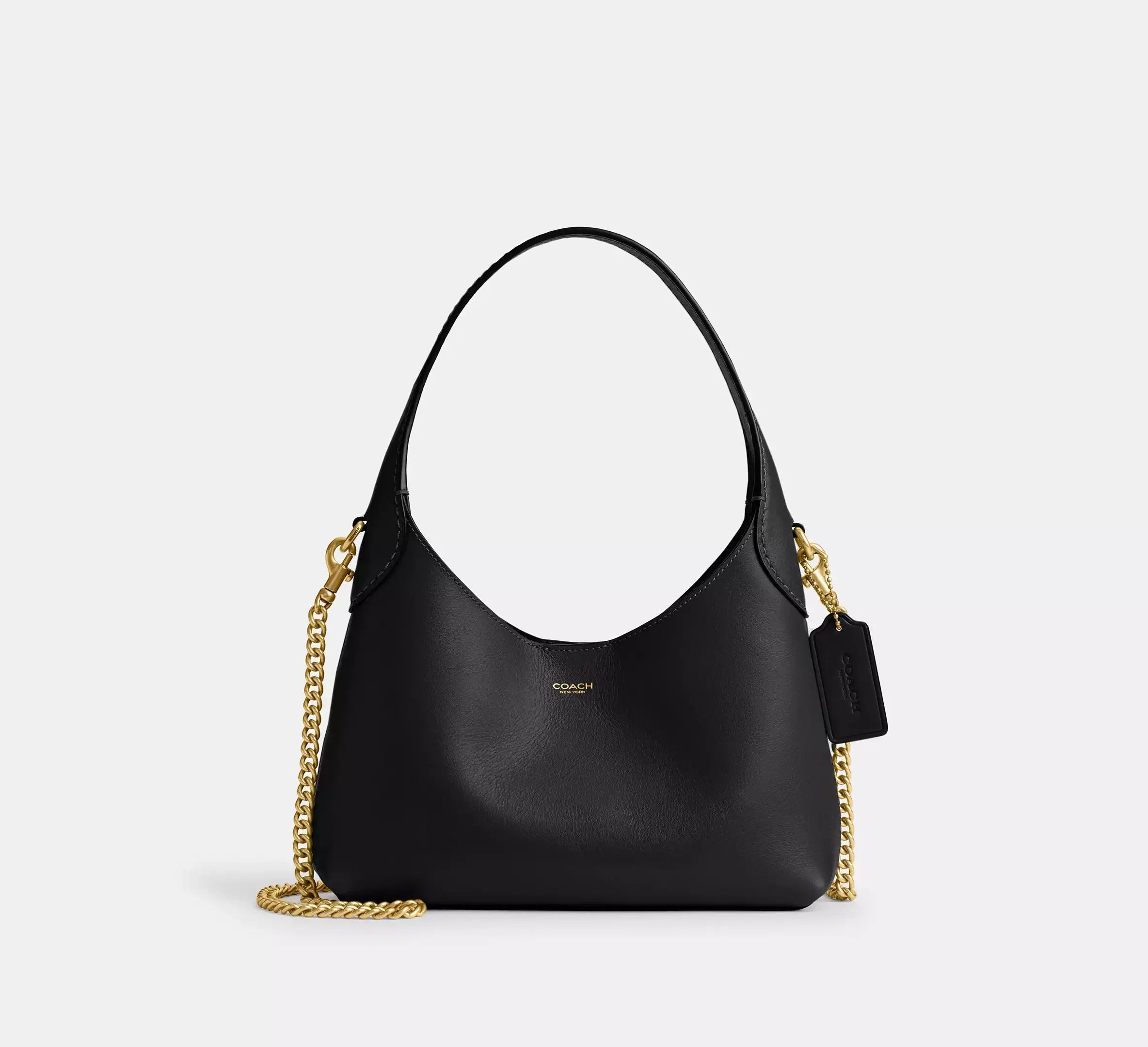 Coach Brooklyn Shoulder Bag 23 SEZON - Brass/Black - My Suti
