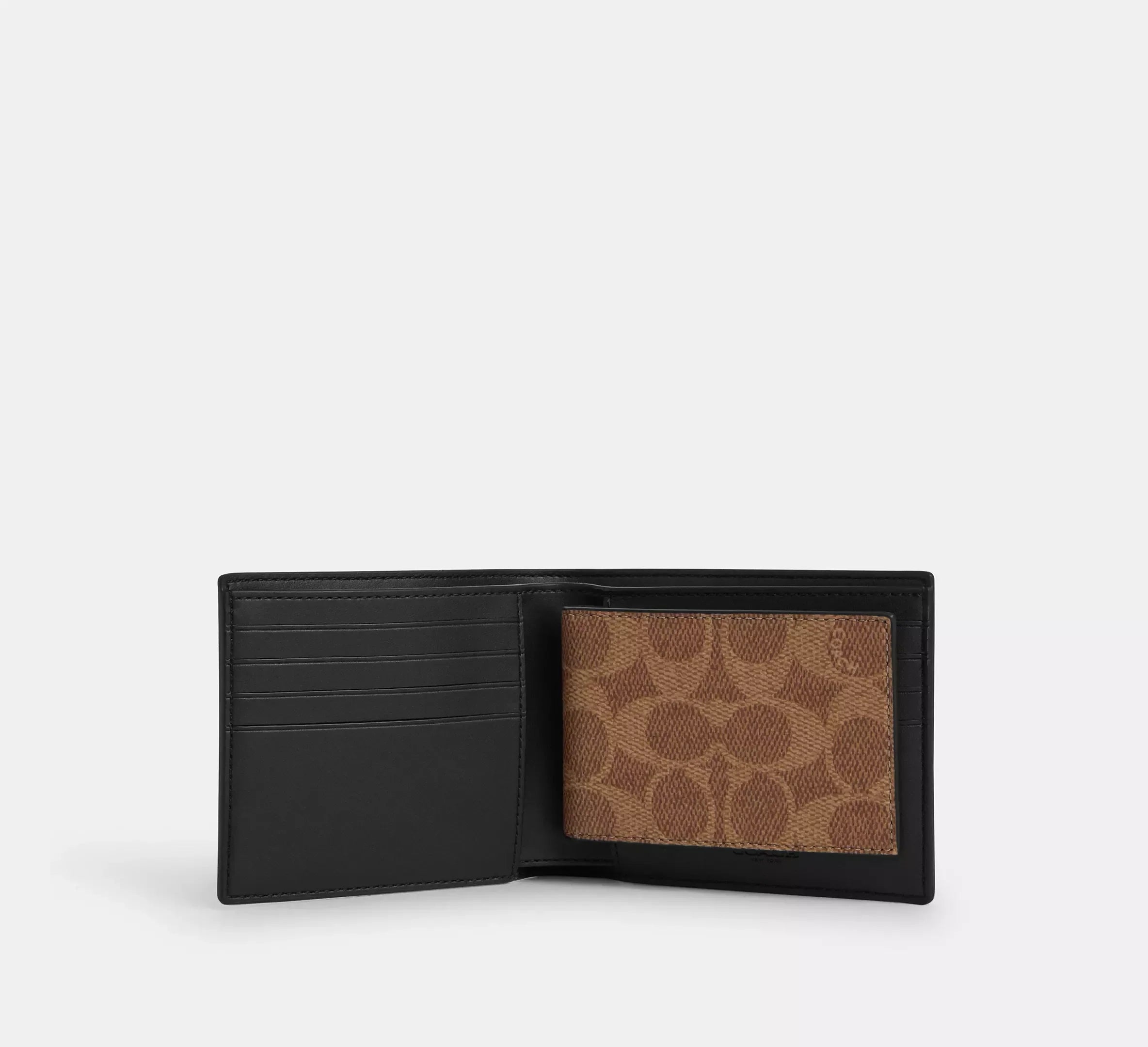 Coach 3-In-1 Wallet In Signature - Mahogany Multi - My Suti
