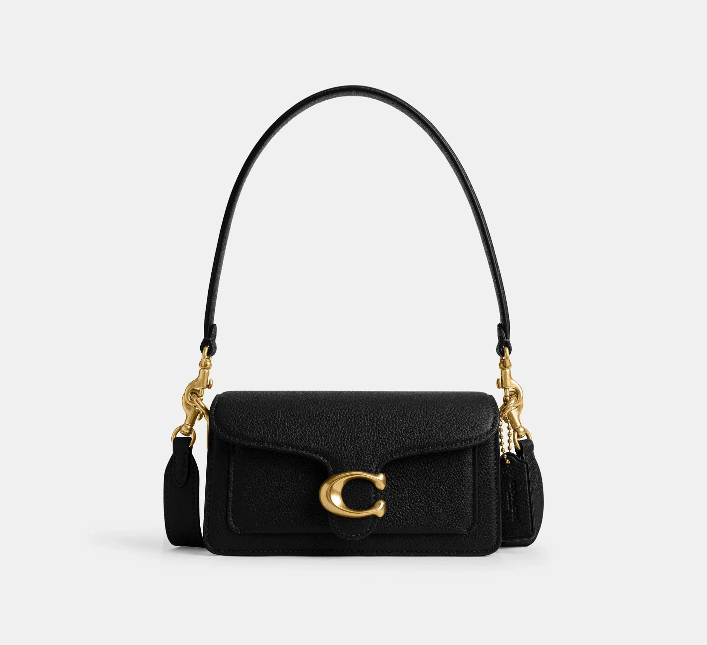 Coach Tabby Shoulder Bag 20 - Brass/Black - My Suti