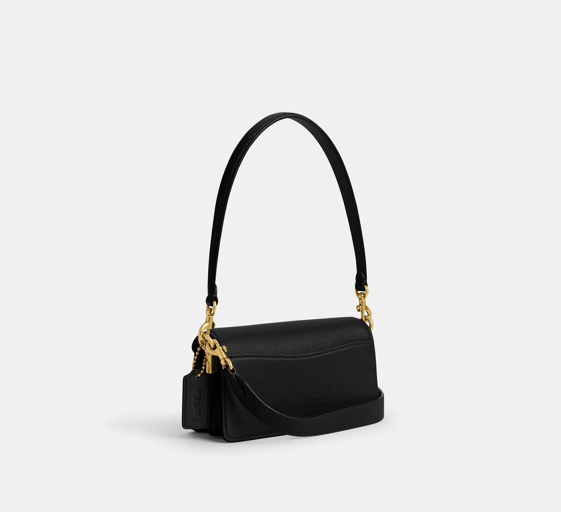Coach Tabby Shoulder Bag 20 - Brass/Black - My Suti