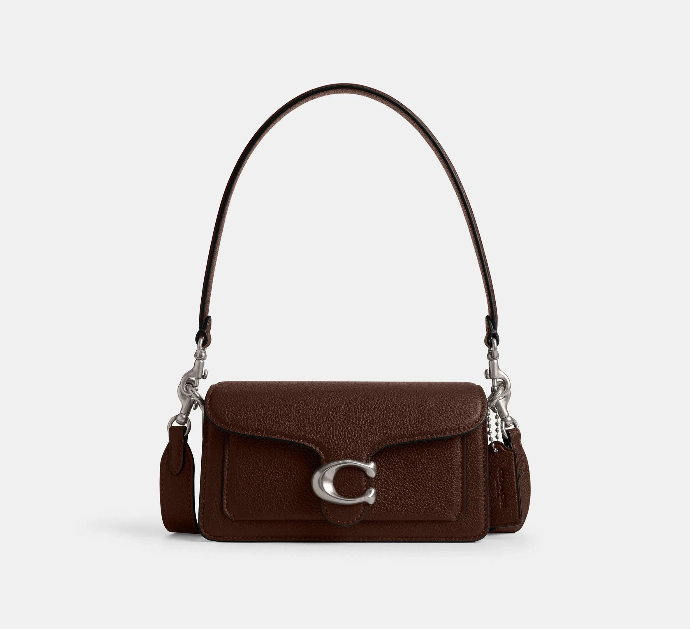 Coach Tabby Shoulder Bag 20 - Silver/Maple - My Suti