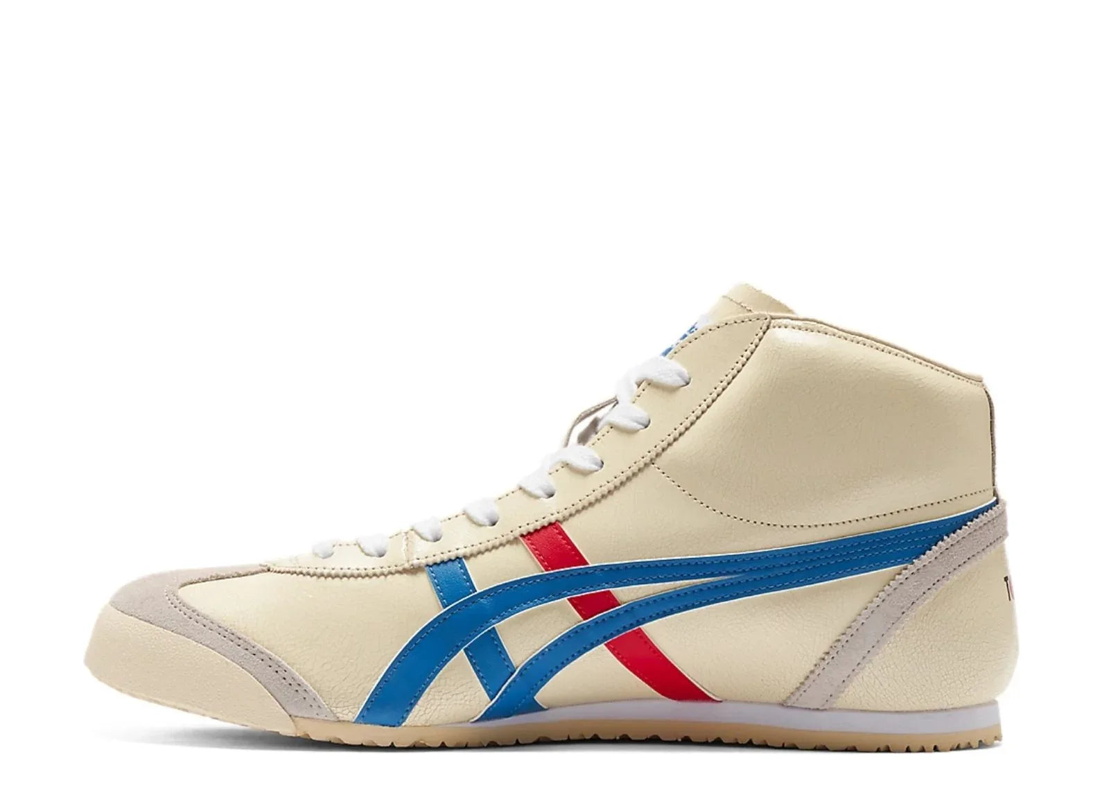 Onitsuka Tiger Mexico Mid Runner White Blue - My Suti