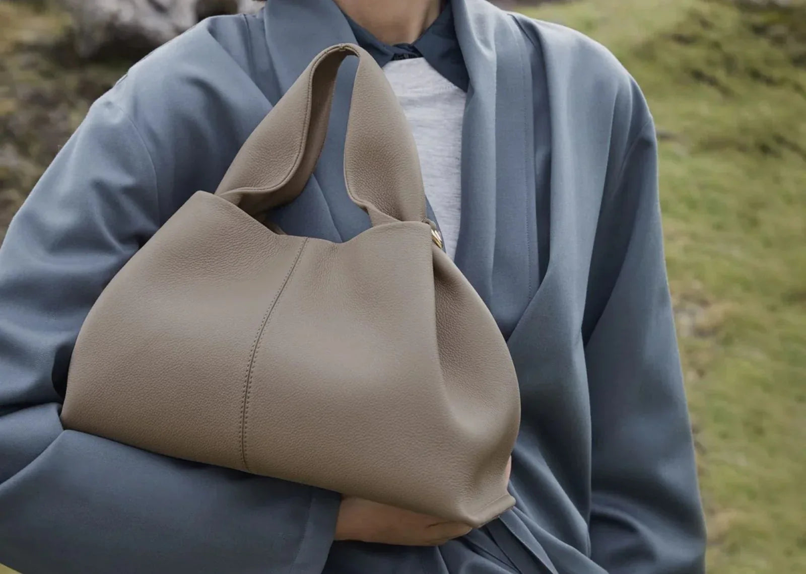 Polène Numéro Neuf Edition Textured Taupe - My Suti