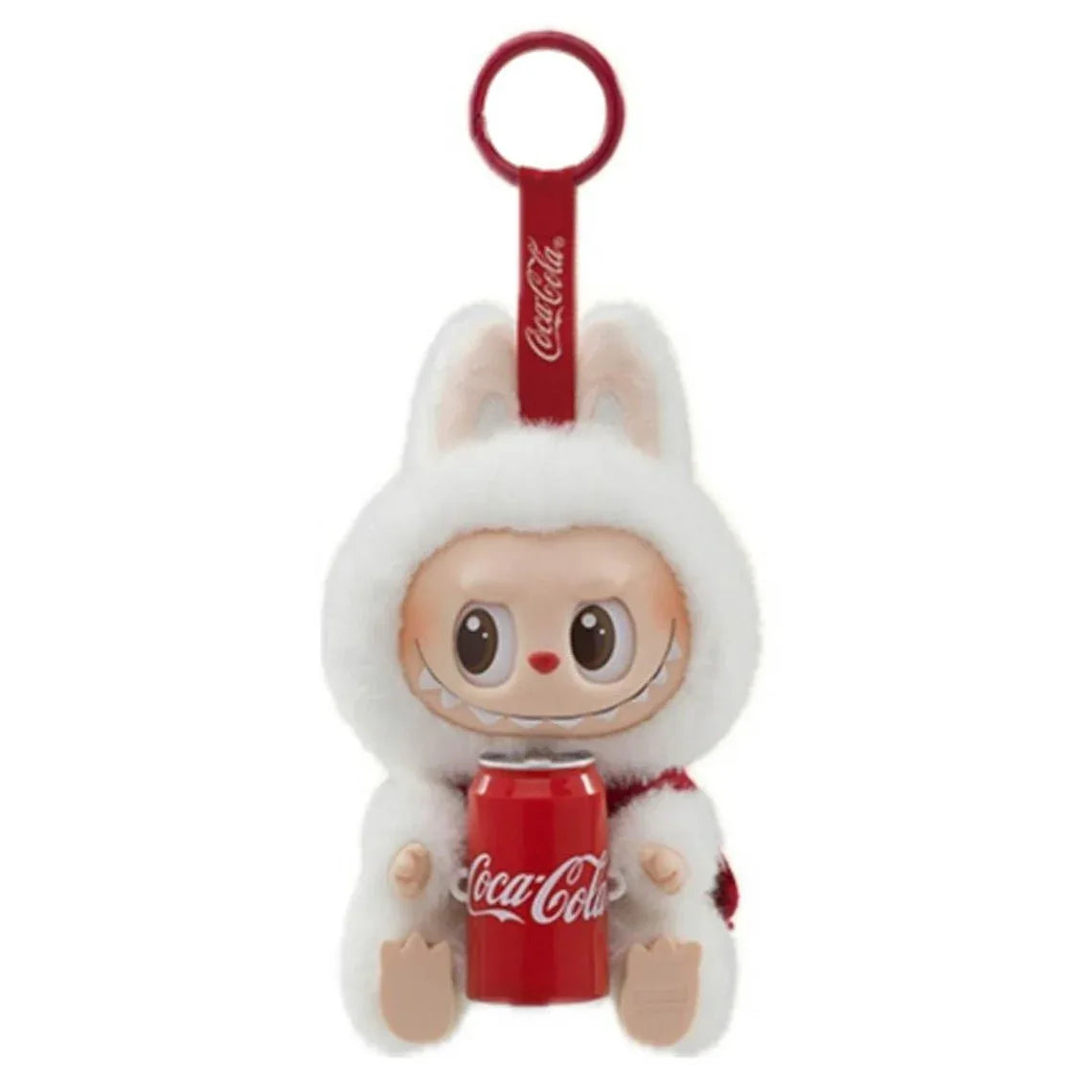 POP MART LABUBU THE MONSTERS COCA-COLA SERİSİ HAPPY FACTOR VİNİL PELUŞ FİGÜR - My Suti