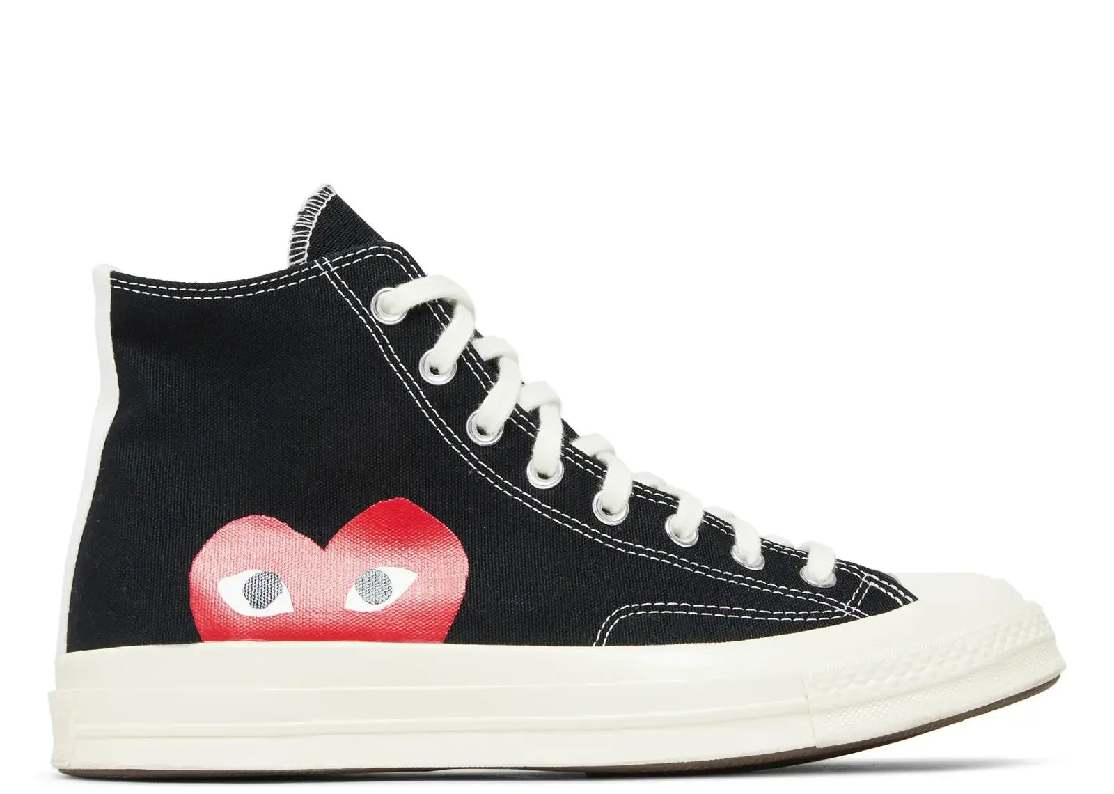 Converse Chuck Taylor All-Star 70 Hi Comme Des Garcons PLAY Black - My Suti