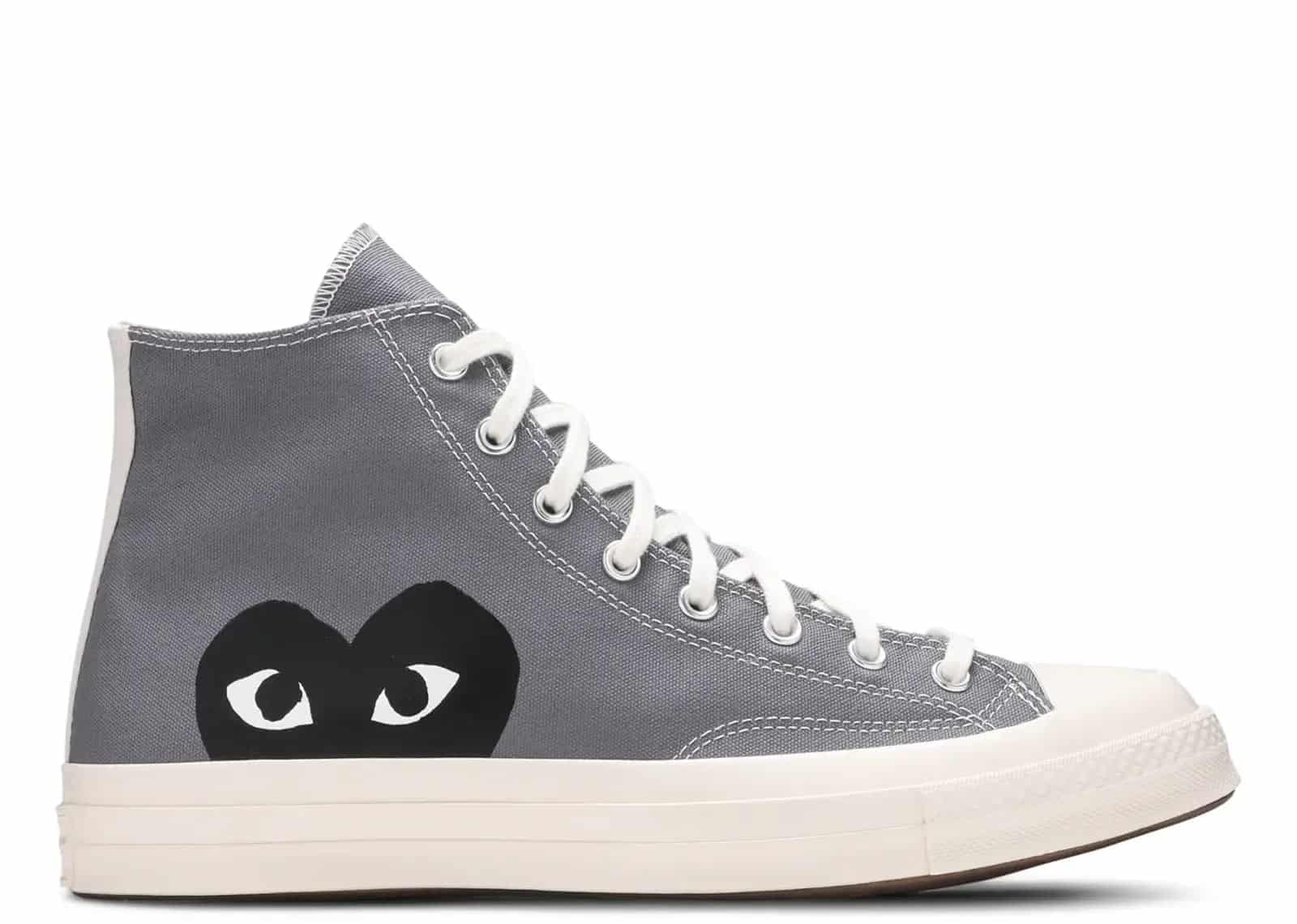Converse Chuck Taylor All-Star 70s Hi Comme Des Garcons PLAY Grey - My Suti