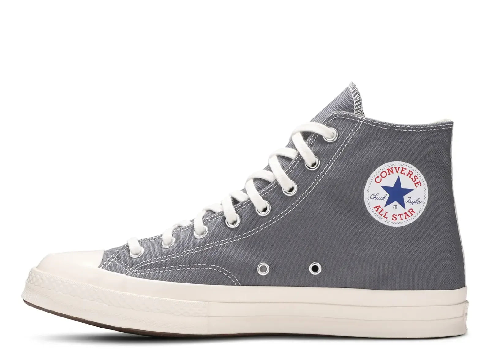 Converse Chuck Taylor All-Star 70s Hi Comme Des Garcons PLAY Grey - My Suti