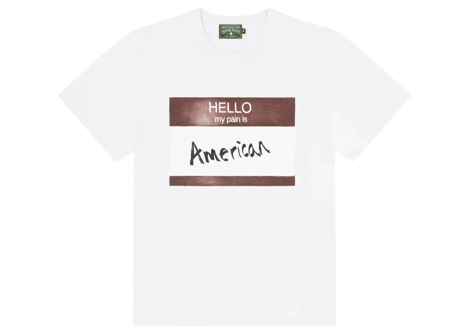 Denim Tears My Pain Is Tee White - My Suti