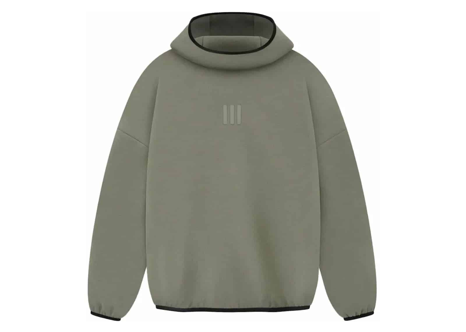 Fear Of God Athletics Suede Fleece Hoodie Clay - My Suti