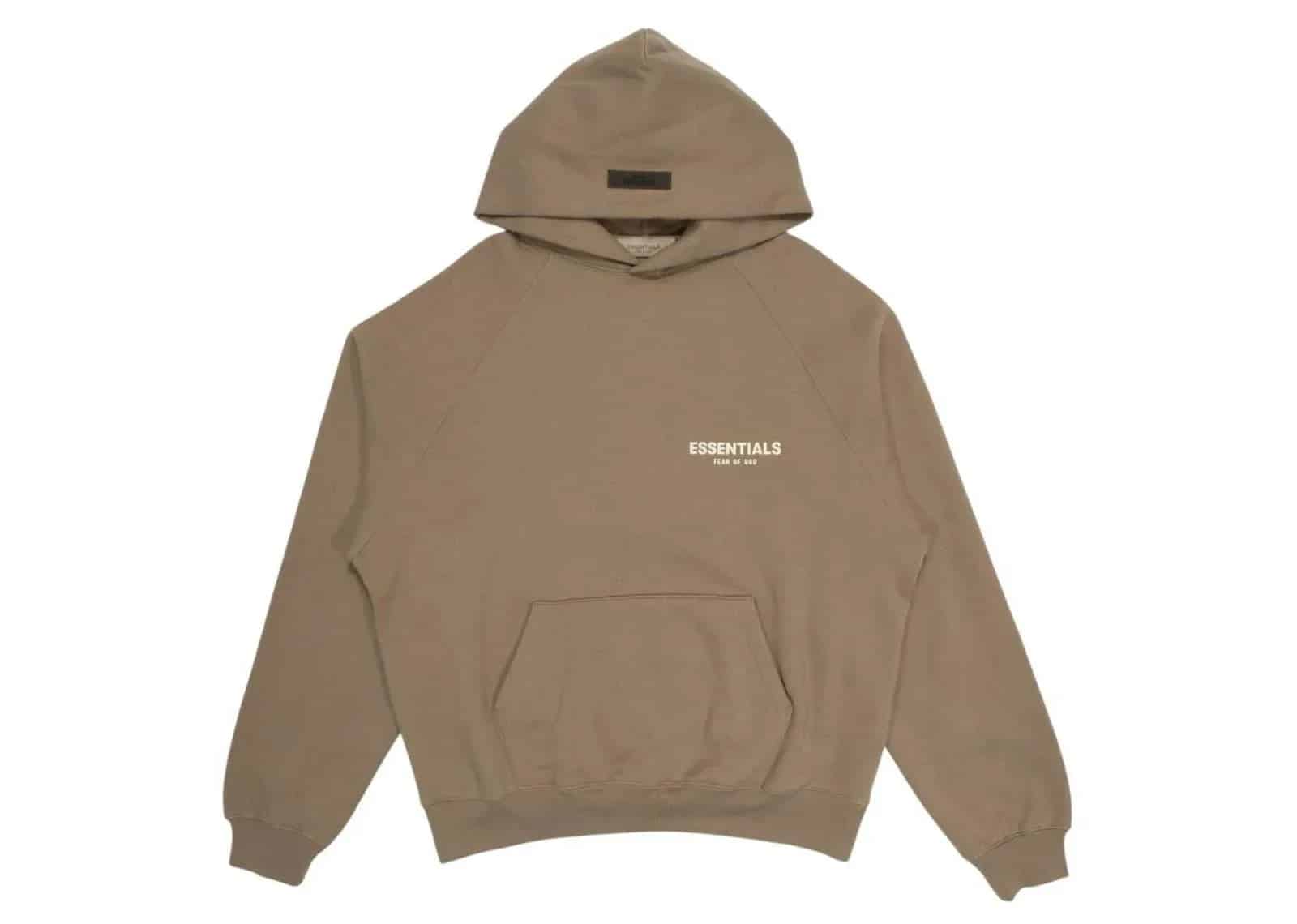 Fear Of God Essentials Hoodie Desert Taupe - My Suti