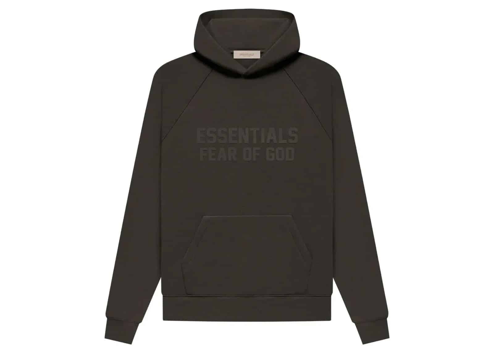 Fear Of God Essentials Hoodie Off Black - My Suti