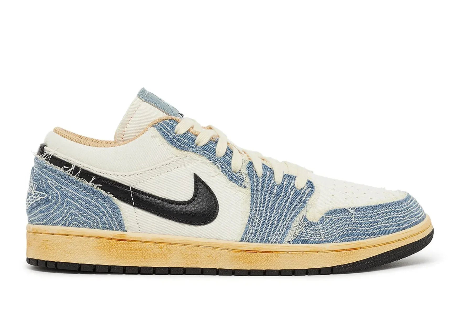 Nike Air Jordan 1 Low SE WRMK Sashiko Denim - My Suti