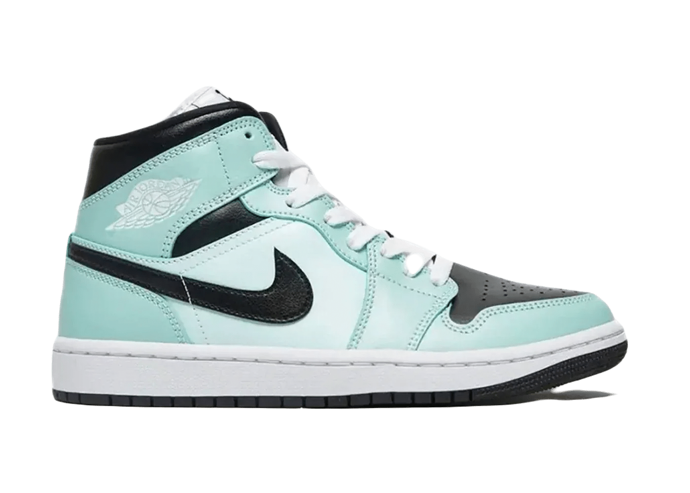 Nike Air Jordan 1 Mid Aqua Blue Tint (W) - My Suti