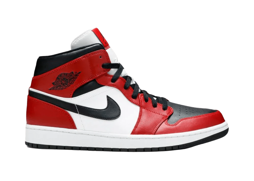 Nike Air Jordan 1 Mid Chicago Toe - My Suti