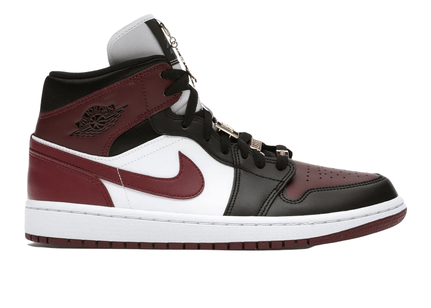 Nike Air Jordan 1 Mid SE Black Dark Beetroot (W) - My Suti