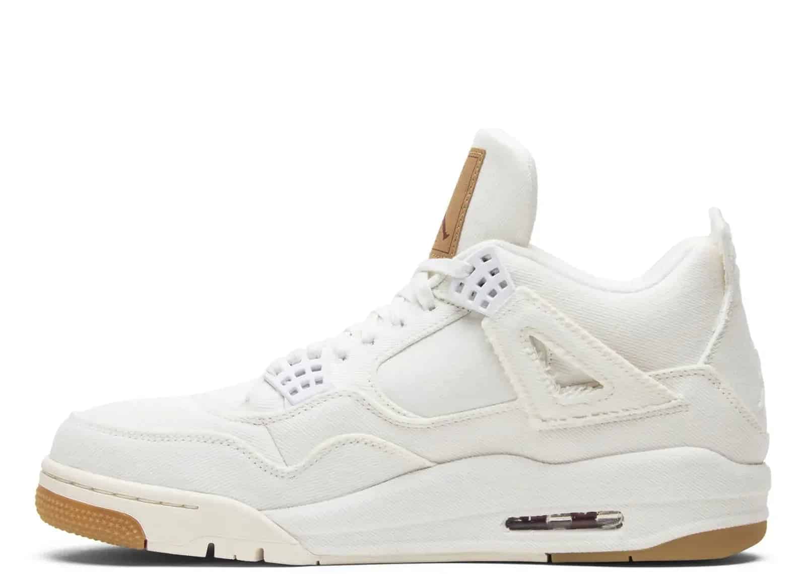 Nike Air Jordan 4 Retro Levis White (Levis Tag) - My Suti