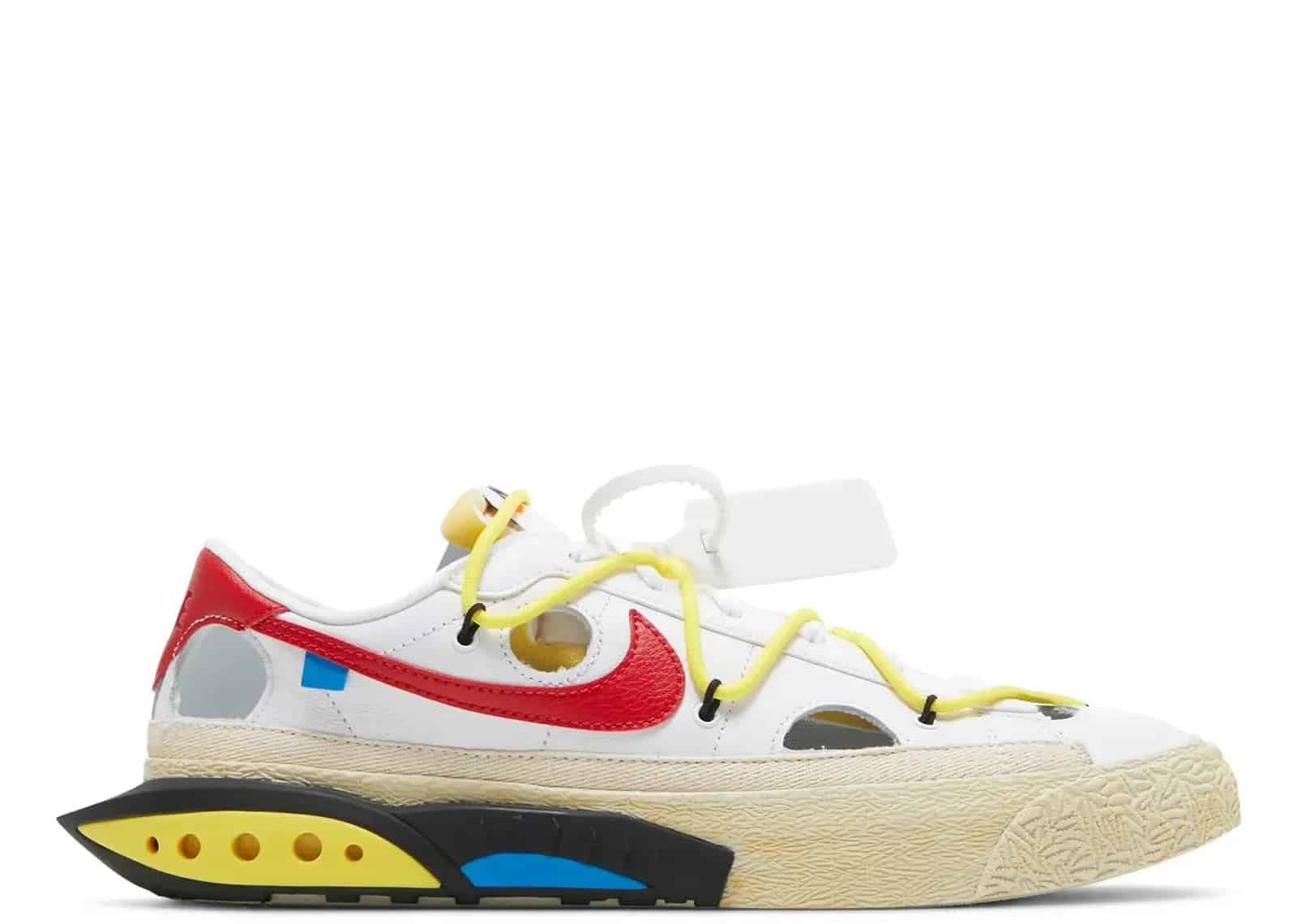 Nike Blazer Low Off-White University Red - My Suti