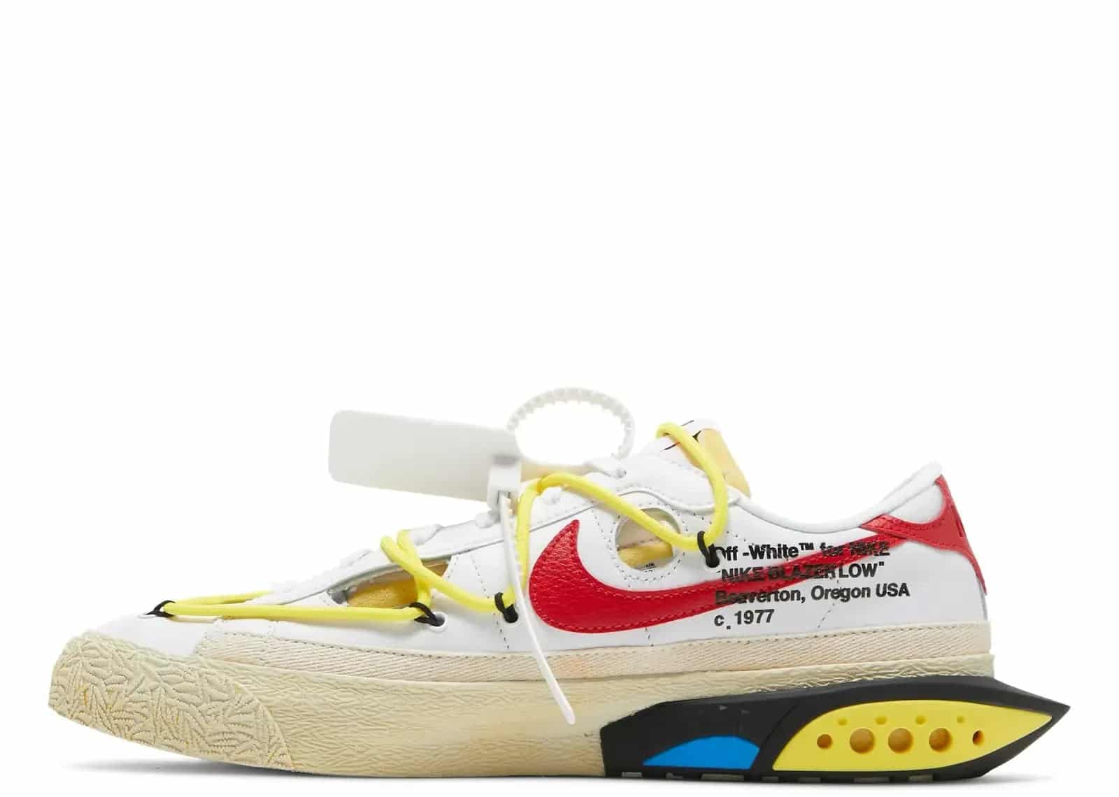 Nike Blazer Low Off-White University Red - My Suti